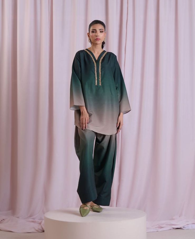 LULUSAR Silk 3PC Digital Printed ,SK-3106