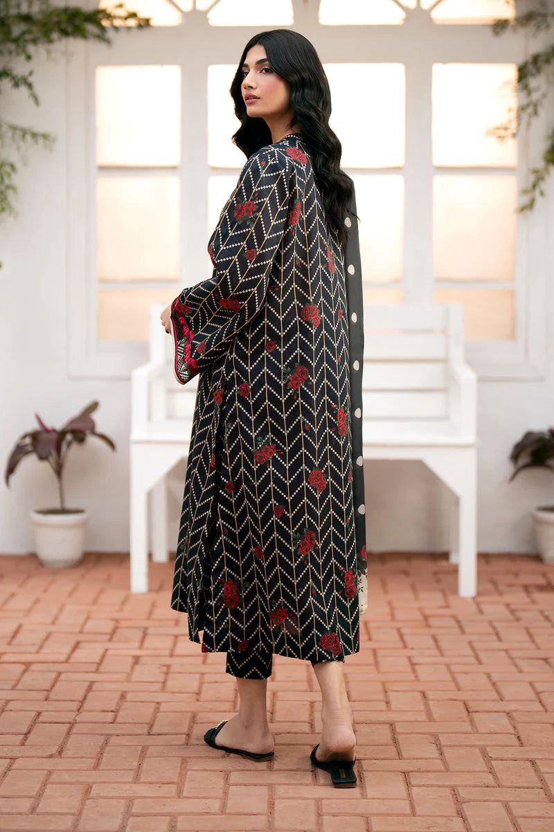 SAPPHIRE -3PC KARANDI Bana Dori Printed Shirt With Printed Duppta -SAF 5035