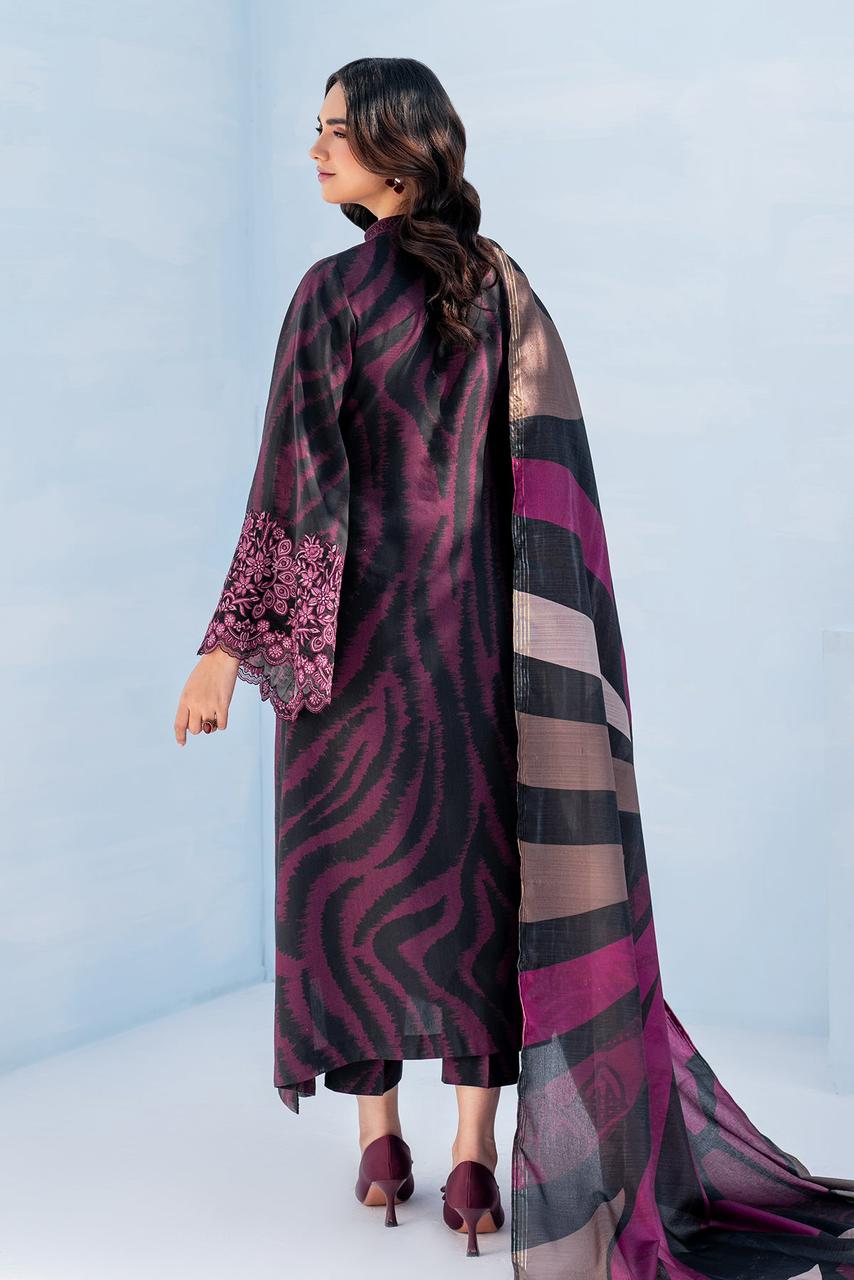 SAPPHIRE -3PC KARANDI Bana Dori Printed Shirt With Printed Duppta -SAF 5015
