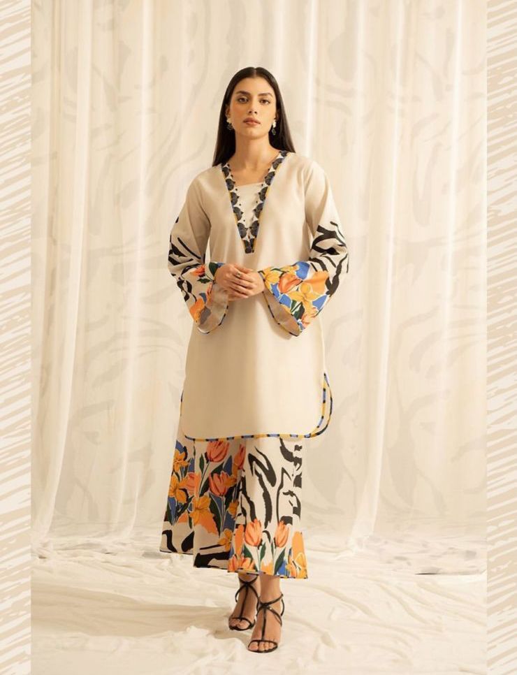 LULUSAR Silk 3PC Digital Printed ,SK-3106