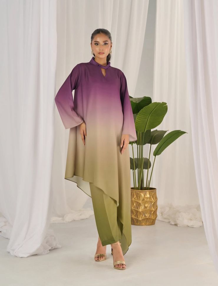 LULUSAR Silk 3PC Digital Printed ,SK-3106