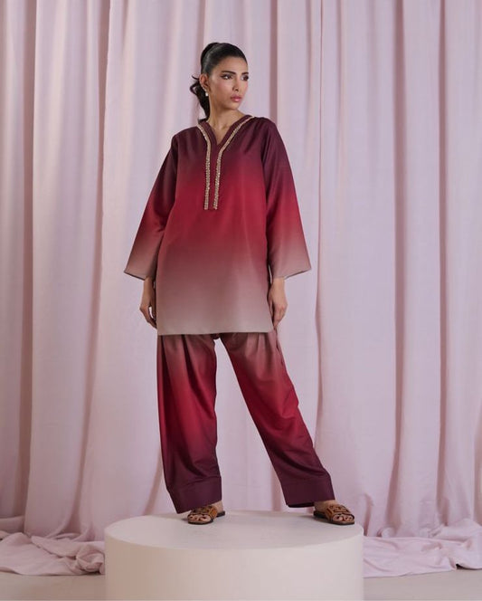 LULUSAR Silk 3PC Digital Printed ,SK-3106