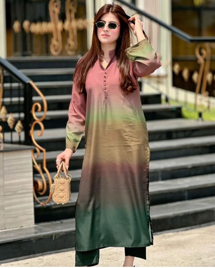 LULUSAR Silk 3PC Digital Printed ,SK-3106