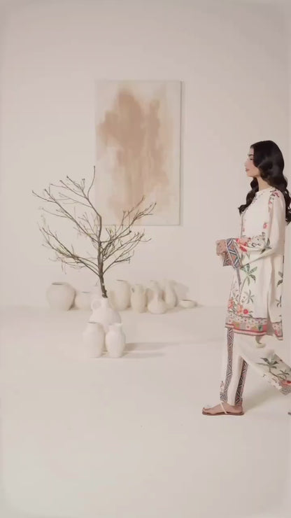 (Copy) LULUSAR Silk 3PC Digital Printed ,SK-3090