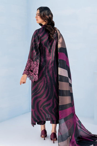 SAPPHIRE -3PC KARANDI  Bana Dori Printed  Shirt With Printed Duppta -SAF 5015